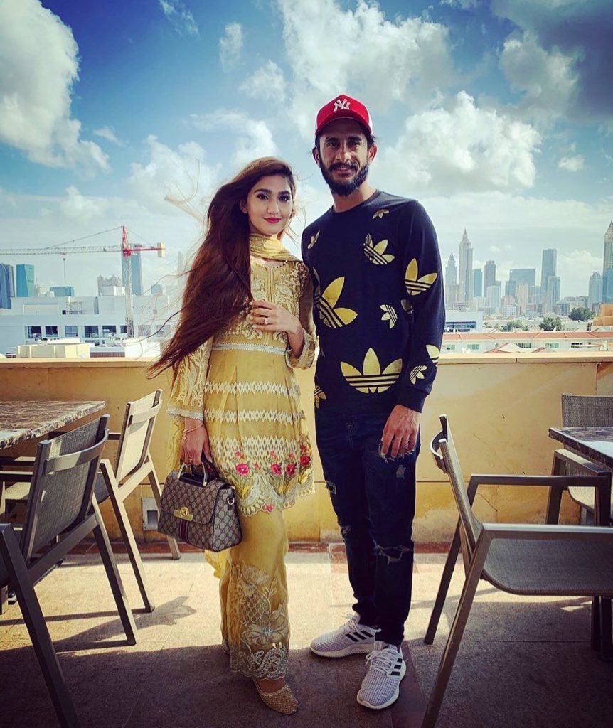 Hassan Ali is expecting his first child with wife Samyah 